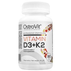 Vitamin D3 + K2 90tab.