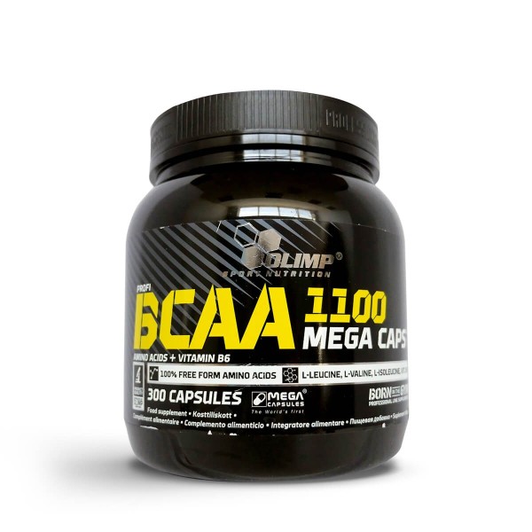 BCAA 1100 Mega Caps 300kaps.