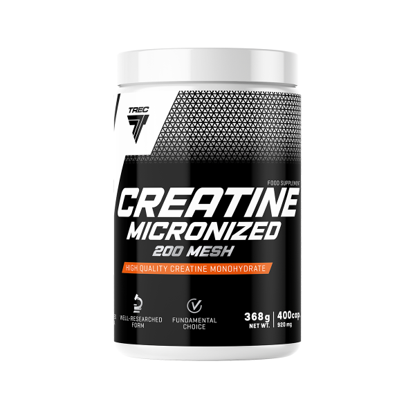 Creatine Micronized 200 MESH 400kaps.