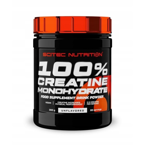 100% Creatine Monohydrate 300g