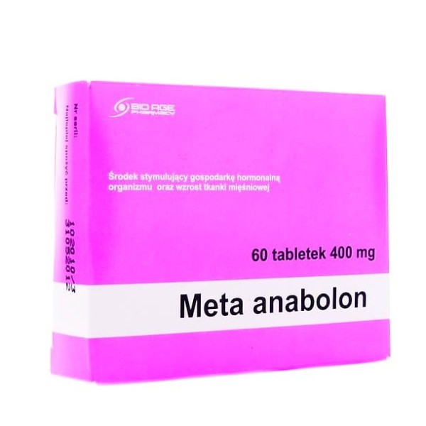 Meta anabolon 400mg 60tab.