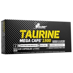 Taurine 1500 Mega Caps 120kaps.