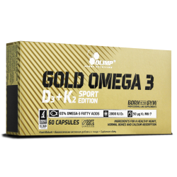 Gold Omega 3 D3 + K2 Sport Edition 60kaps.