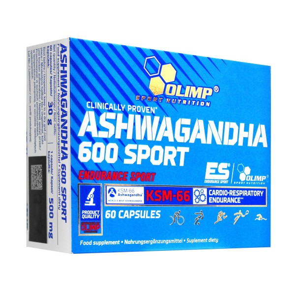 Ashwagandha 600 Sport 60kaps.