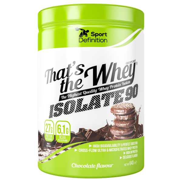 That's the Whey ISOLATE - 600g - 640g