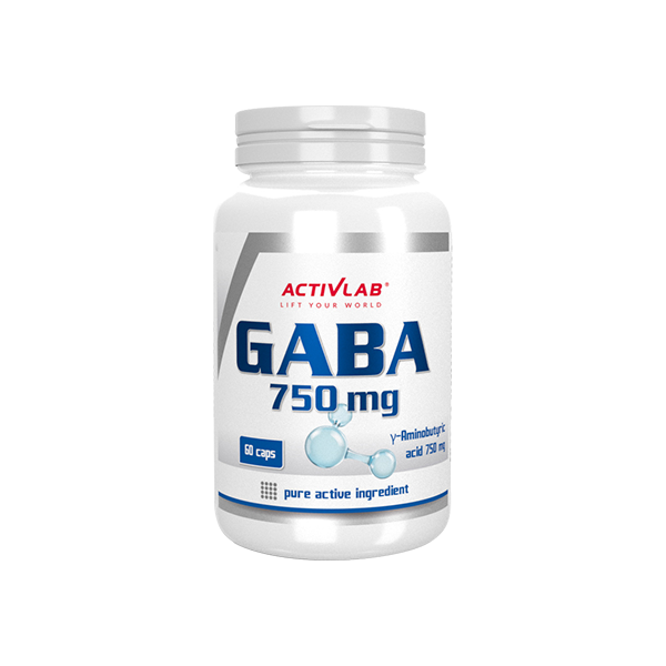 GABA 750mg 60kaps.