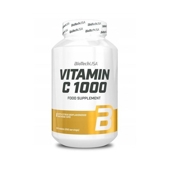 Vitamin C 1000 Rose Hips & Bioflawonoids 250tab.