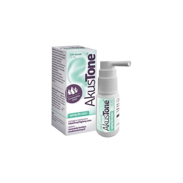 AkusTone Spray do uszu 15 ml