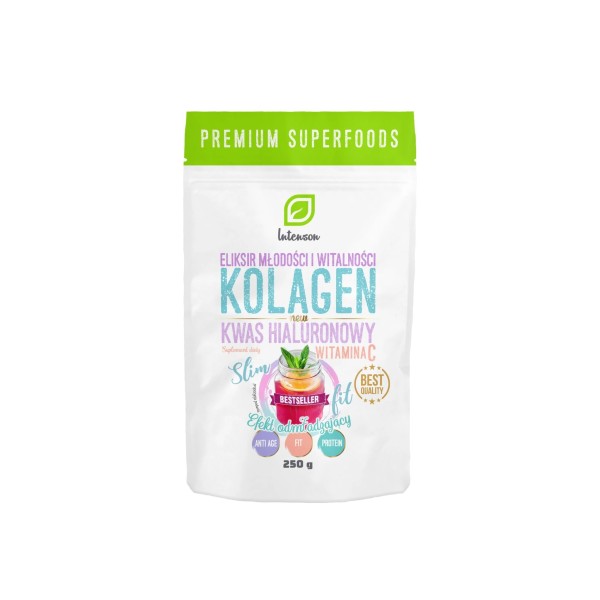 Kolagen + Witamina C + Kwas Hialuronowy 250g