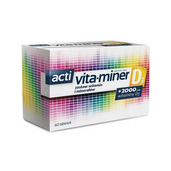 Acti Vita-Miner D3 60tab.