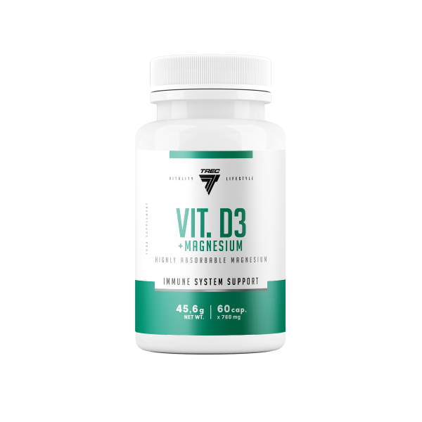 Vit. D3 + Magnesium 60kaps.