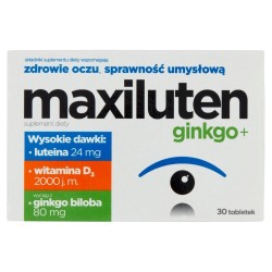 Maxiluten Ginkgo+ 30tab.