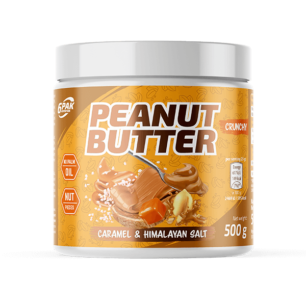 Peanut Butter Crunchy with Caramel & Himalayan Salt 500g