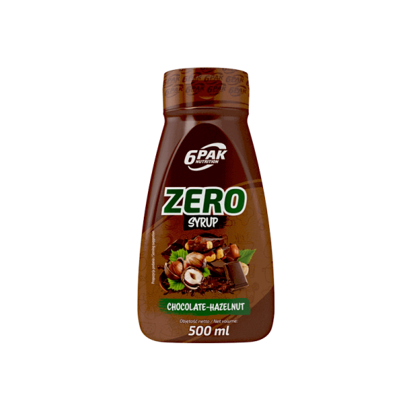 Syrup Zero Chocolate-Hazelnut 500ml