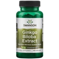 Ginkgo Biloba Extract 60mg 120kaps.