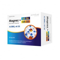 Pharma Magnez + D3 50kaps.