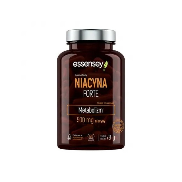 Niacyna Forte Na Metabolizm 120kaps.