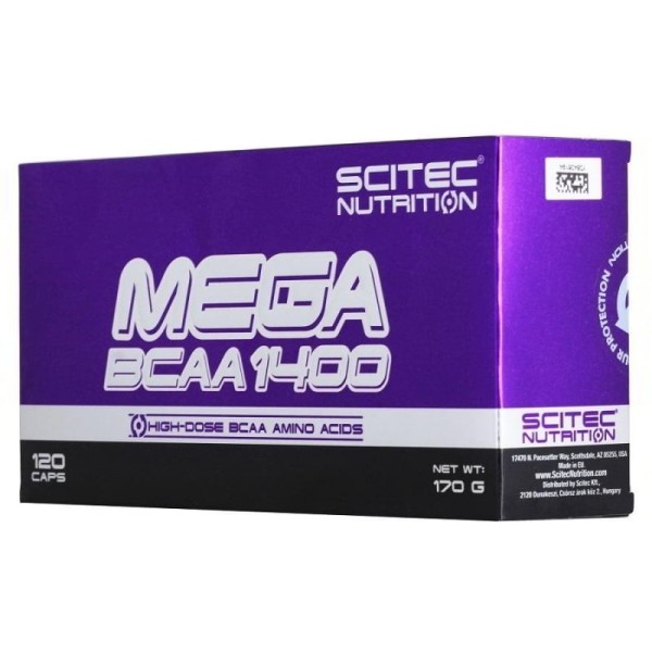 Mega BCAA 1400 120kaps.