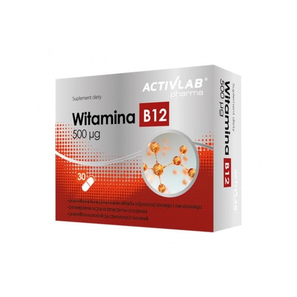 Pharma Witamina B12 30kaps.