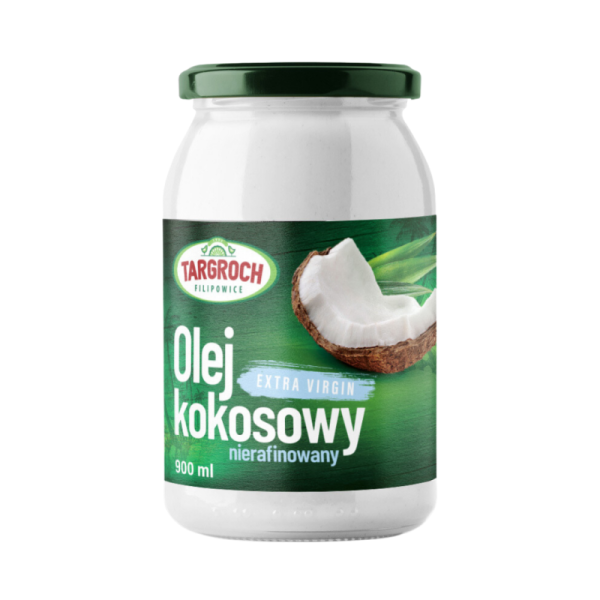 Olej Kokosowy Nierafinowany Extra 900ml