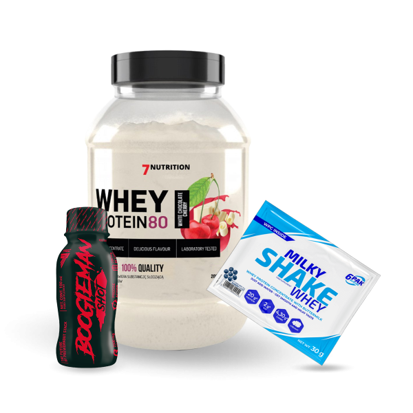 Whey Protein 80 2000g + Gratisy